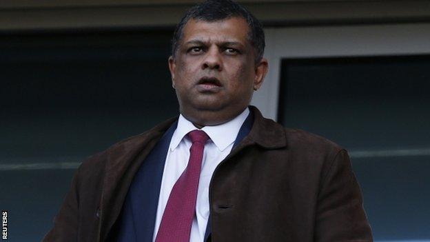 QPR chairman Tony Fernandes