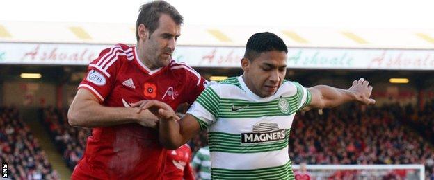 Niall McGinn and Emilio Izaguirre