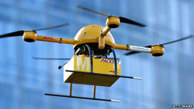 Deutsche Post parcel drones