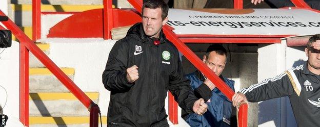 Celtic manager Ronny Deila