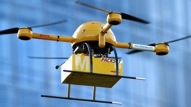 Deutsche Post parcel drones