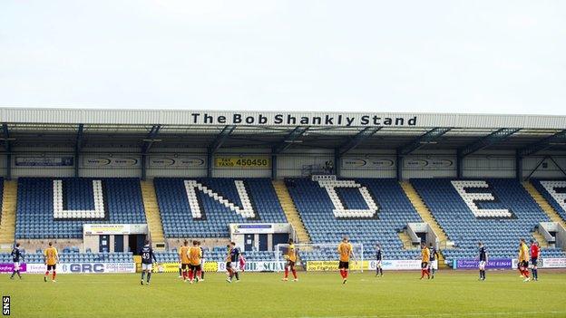 Dundee's Dens Park stadium