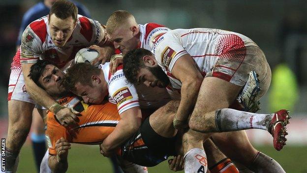 St Helens v Castleford Tigers