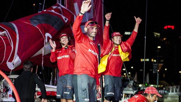 Mapfre yacht team