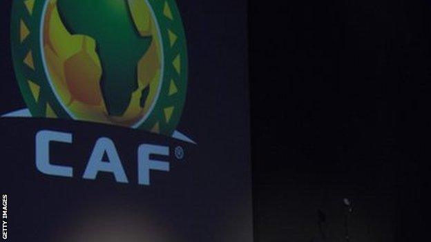 The Confederation of African Football logo