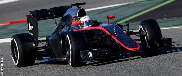 Kevin Magnussen of McLaren