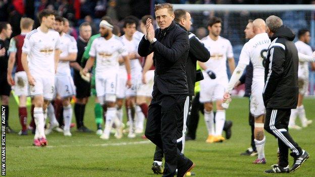 Garry Monk was appointed Swansea City's permanent manager in May 2014