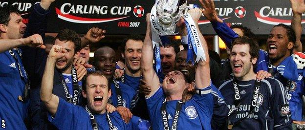 Chelsea League Cup win