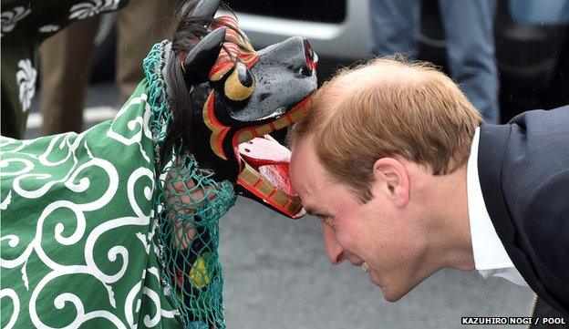 Prince William Japan