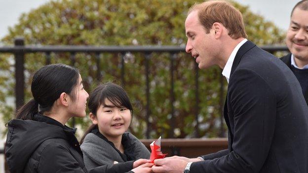 Prince William Japan