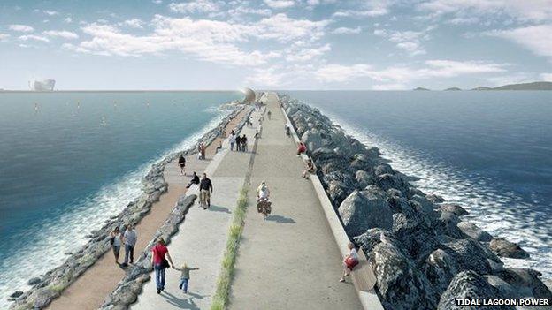 Swansea Bay lagoon scheme