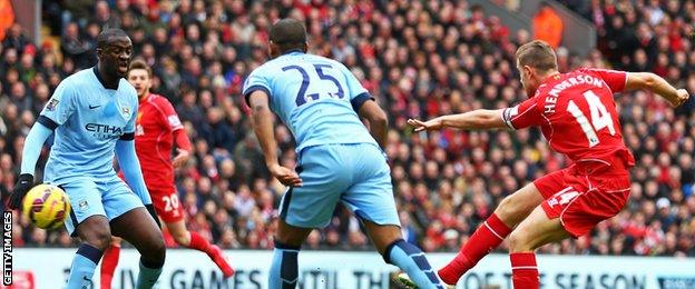 Jordan Henderson, Yaya Toure