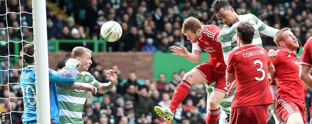 Jason Denayer scores for Celtic