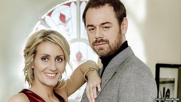 Joanne Mas and Danny Dyer