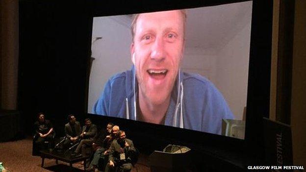 Kevin McKidd joins the cast of Small Faces via Skype "it was the first filmI'd ever auditioned for. In my life."