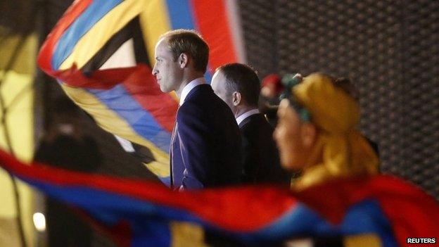 Prince William attends the opening of the "Great Festival of Creativity" at the Long Museum in Shanghai