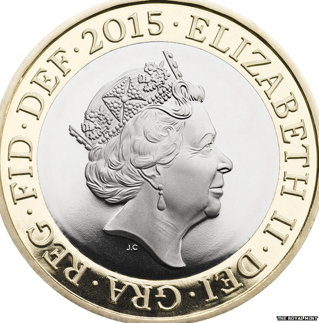 The Queens fifth coin portrait by Jody Clark