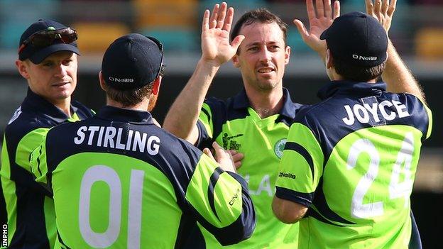 Ireland have beaten the West Indies and United Arab Emirates at the 2015 World Cup