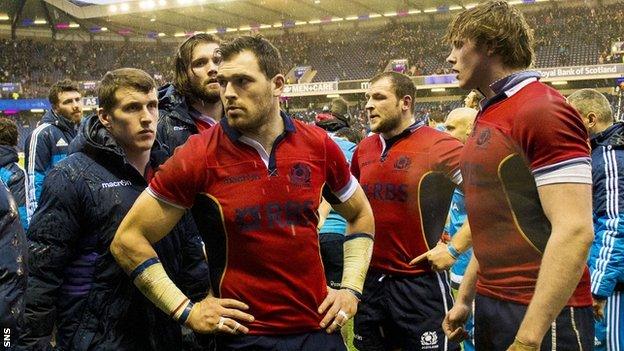 Six Nations struggle for Scotland