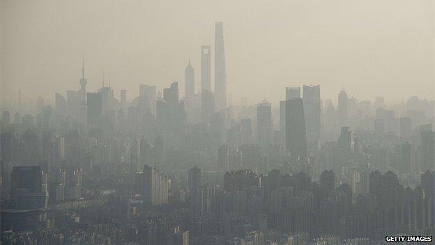 Pollution in Shanghai