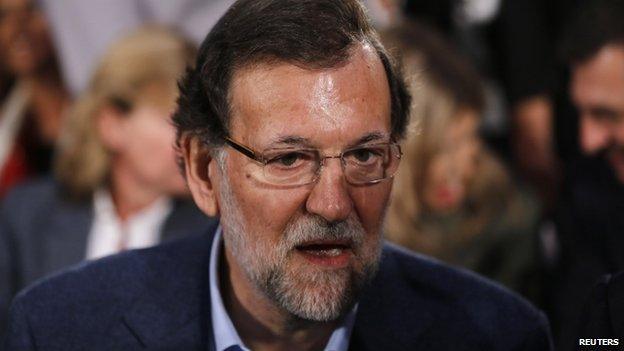 Spanish Prime Minister Mariano Rajoy