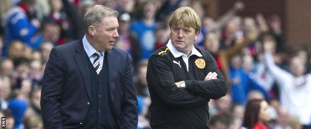 Ally McCoist and Stuart McCall