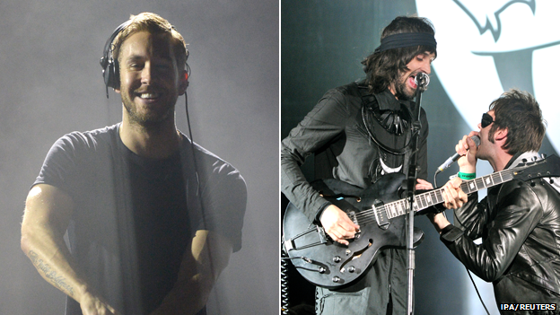 Calvin Harris and Kasabian