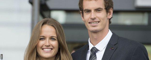 Kim Sears and Andy Murray