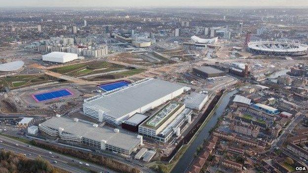 International Broadcast Centre in the Olympic Park