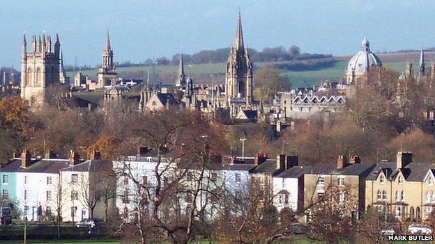 Oxford skyline