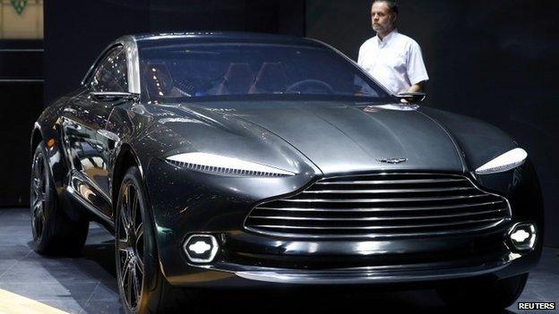 Aston Martin DBX concept car