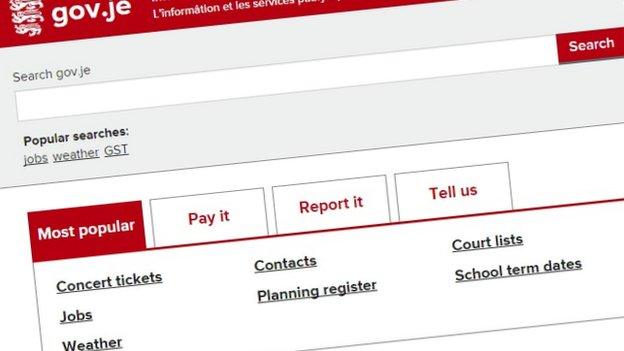 States of Jersey website