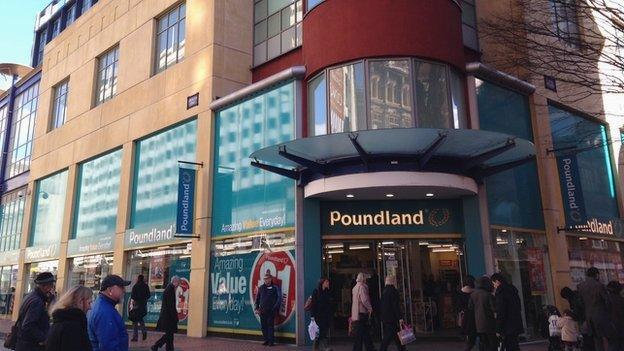 Poundland in Birmingham
