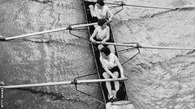 Women's Boat Race in the 1930s