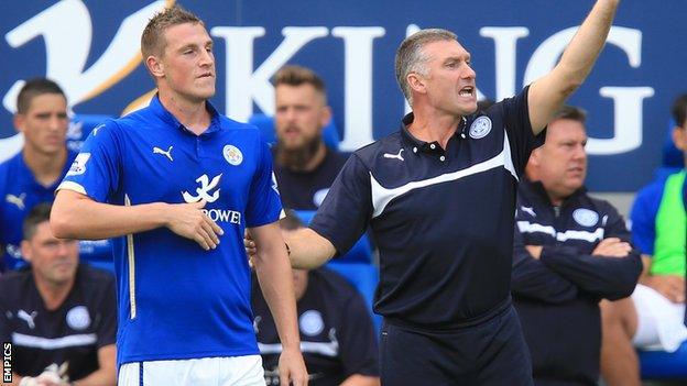 Chris Wood and Nigel Pearson