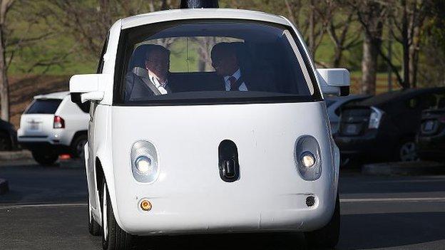 Google self-drive car