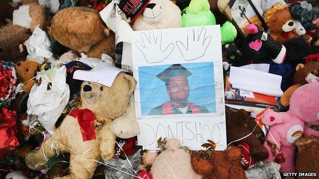 Michael Brown memorial