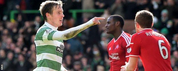 Celtic's Stefan Johansen