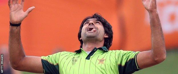 Pakistan paceman Mohammad Irfan