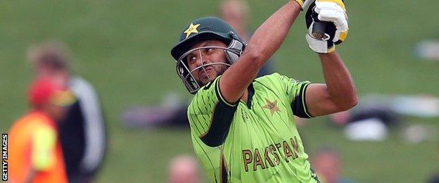 Pakistan's Shahid Afridi