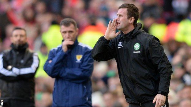 Celtic manager Ronny Deila