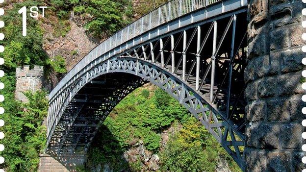 Craigellachie Bridge stamp