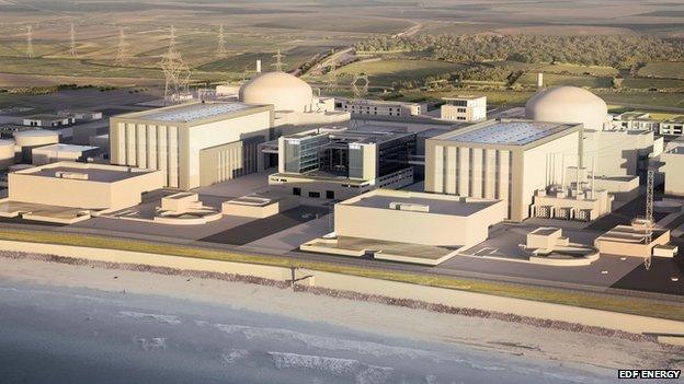 Hinkley power station image