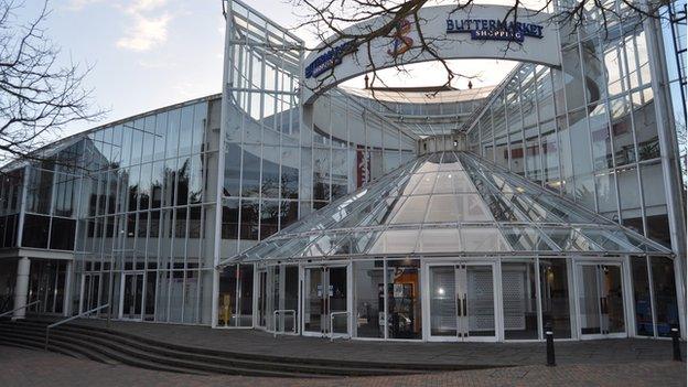 The Buttermarket in Ipswich