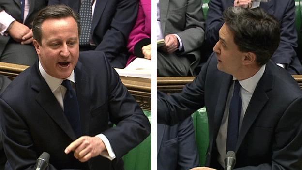 David Cameron and Ed Miliband