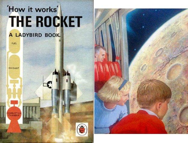 Cover and inside image of How It Works, The Rocket