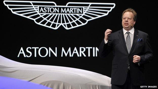 Aston Martin chief executive Andy Palmer