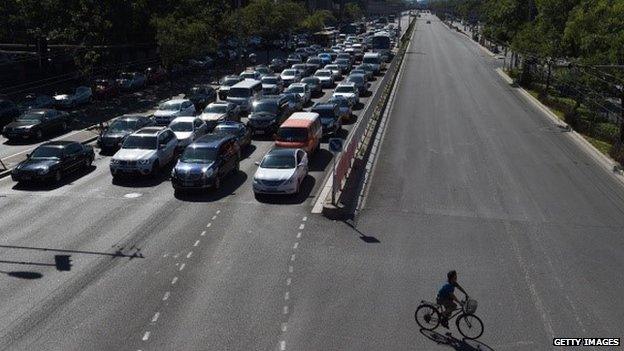 China streets