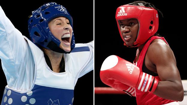 Jade Jones and Nicola Adams