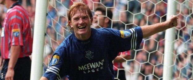 Stuart McCall spent seven years as a player at Rangers between 1991 and 1998.